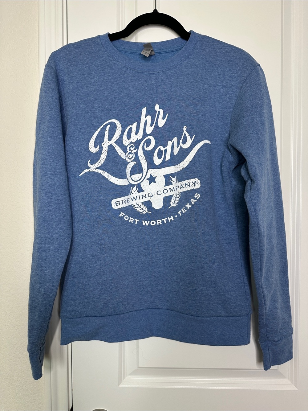 Rahr & Sons Brewing Company Blue Crewneck Sweatshirt